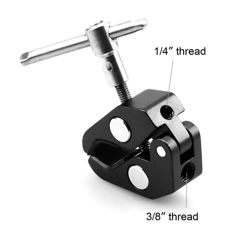 SmallRig 735 Super Pince Filetage 1/4" + 3/8"