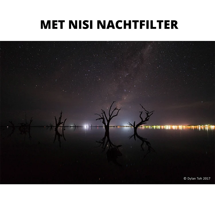 NiSi Natural Night Filtre 100 x 100mm - Nuit Et Astrophotographie