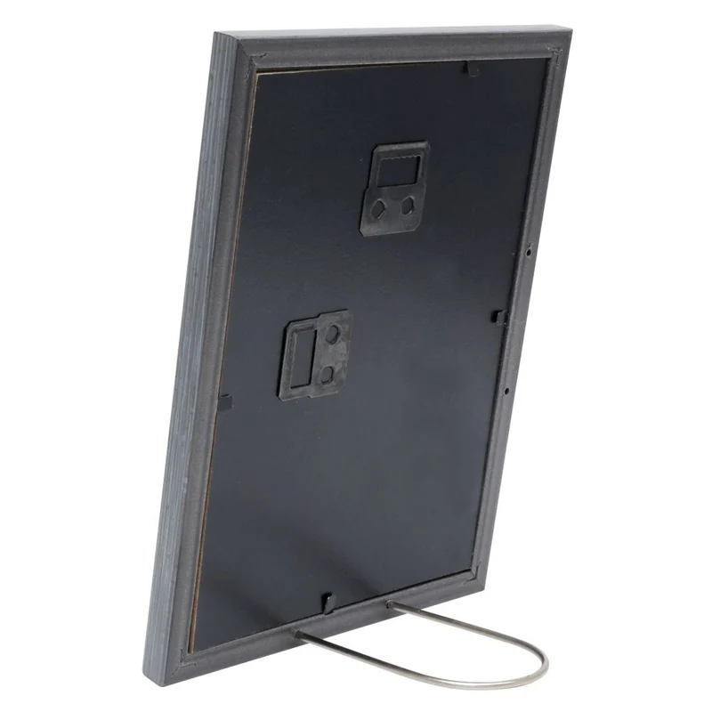 Deknudt Cadre aspect peint en gris avec passepoil assorti 20x30 S46AF7