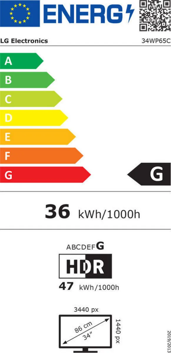 LG Electronics 34WP65CP-B