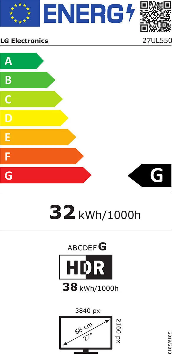 LG Electronics 27UL550P-W