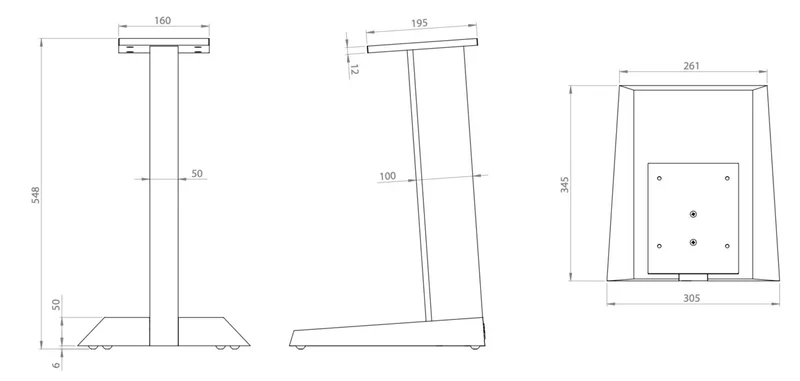 Focal Pieds Vestia/Theva N°1