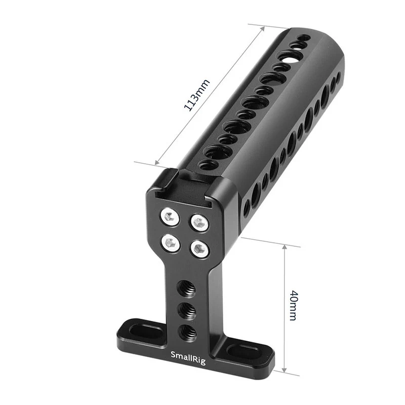 SmallRig 1638 Poignée Supérieure avec Griffe Froide (Cheese)