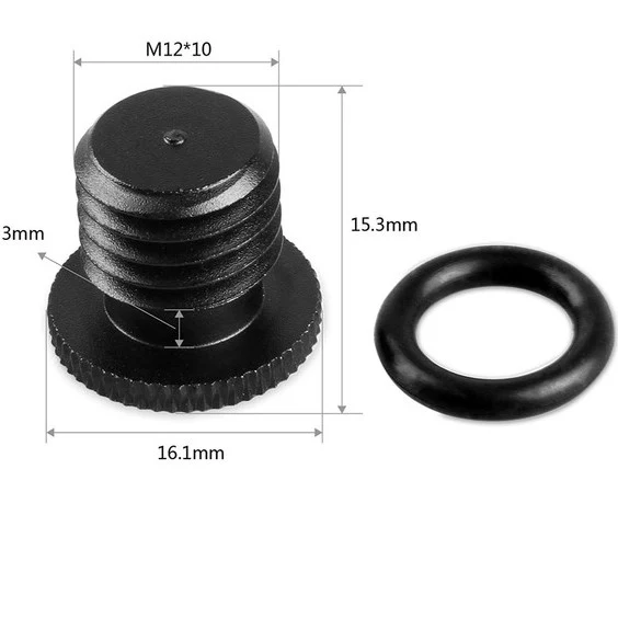 SmallRig 1617 M12 Filetage Tige Bouchon 4 pièces