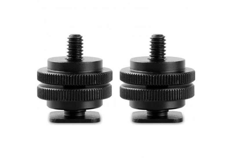 SmallRig 1631 814 Adaptateur sabot avec filetage de 3/8 " à 1/4 " 2 pcs