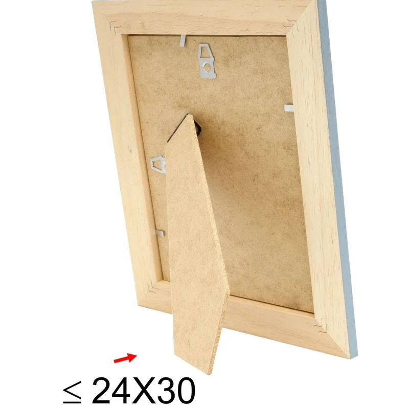 Deknudt Cadre photo bleu avec accent naturel 21x29.7 S221F6
