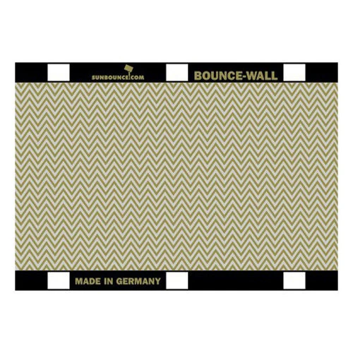 Sunbounce Réflecteur 20x28cm ZEBRA Or/argent pour BOUNCE-WALL