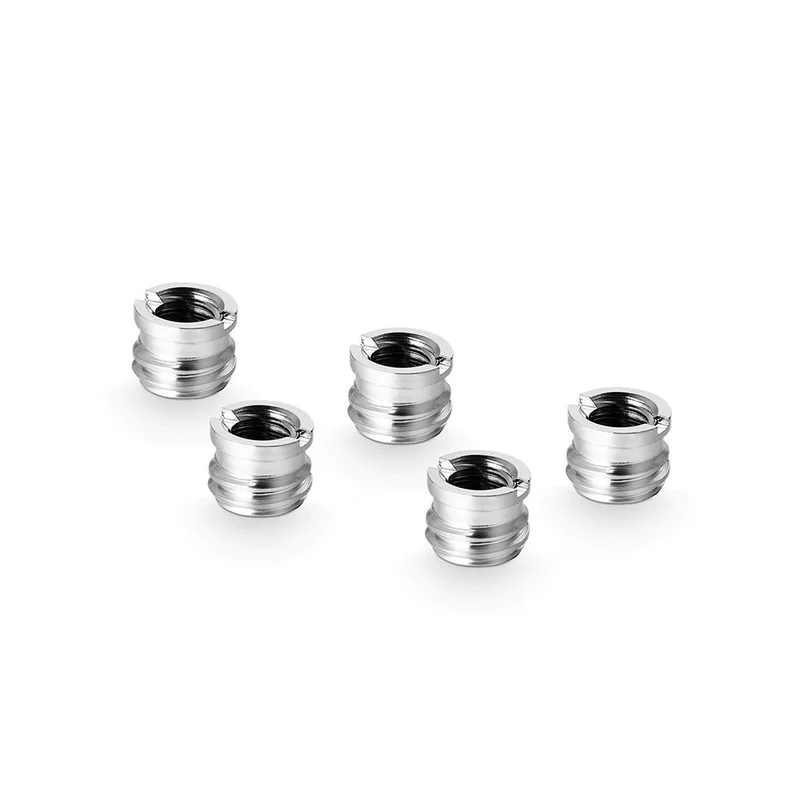 SmallRig 1610 New Filetage Adaptateur avec 1/4" vers 3/8" Filetage 5pcs