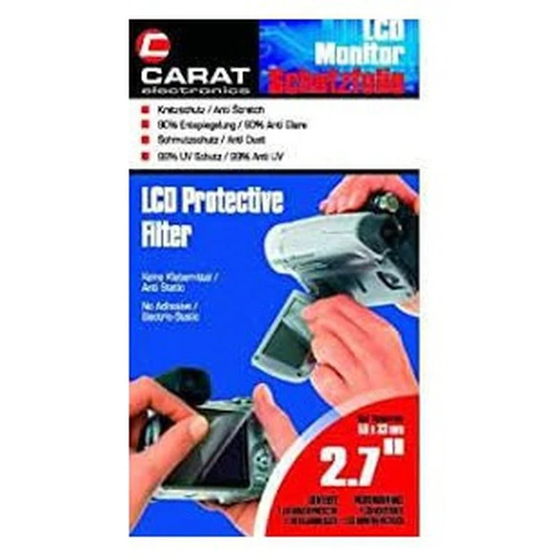 Carat Film de protection LCD numérique 2,7 pouces