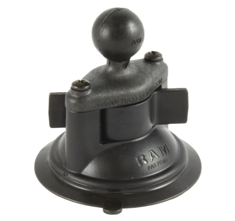 Rammount Support Ventouse Composite 3,3 Pouce-Rotule 1 Pouce