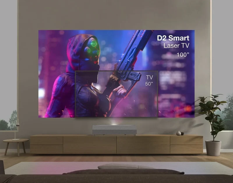 Optoma CinemaX D2 Smart Blanc