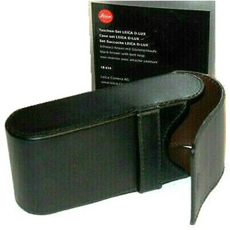 Leica Digital Set d'étuis en cuir marron-noir pour D-Lux
