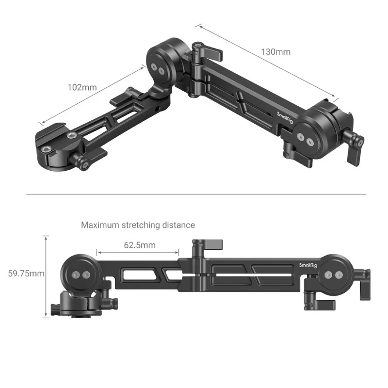 SmallRig Support EVF réglable avec pince NATO MD3507