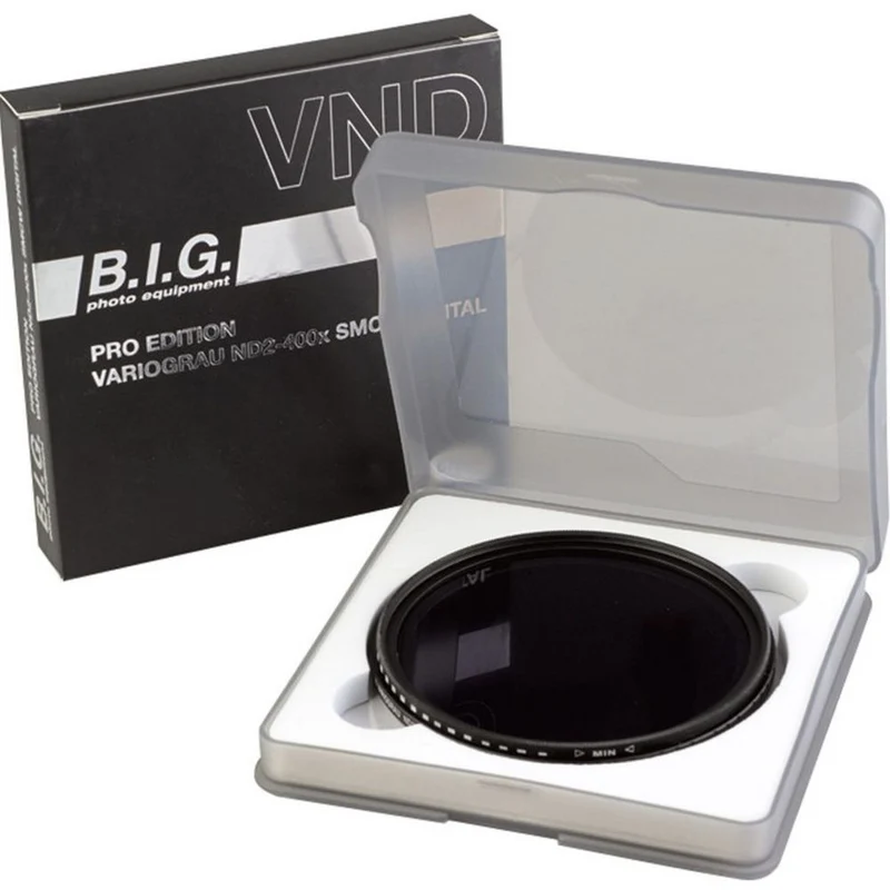BIG Filtre à densité neutre Vario, 55mm, PRO-EDITION SMCW