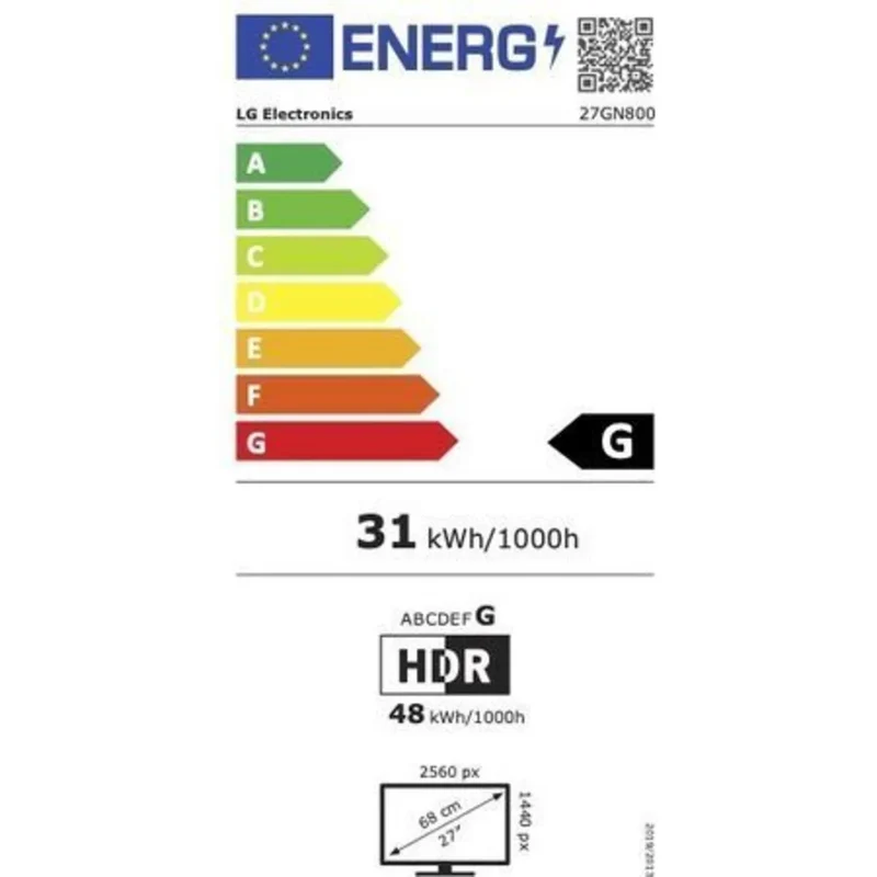 LG Electronics 27GN800P-B
