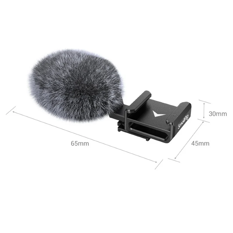 SmallRig Griffe Froide Adaptateur avec pare-brise pour Sony ZV-E10 et ZV-1 3526