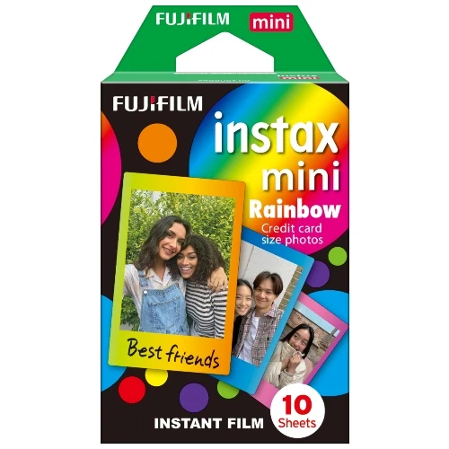 Fujifilm INSTAX mini Film instantané Rainbow