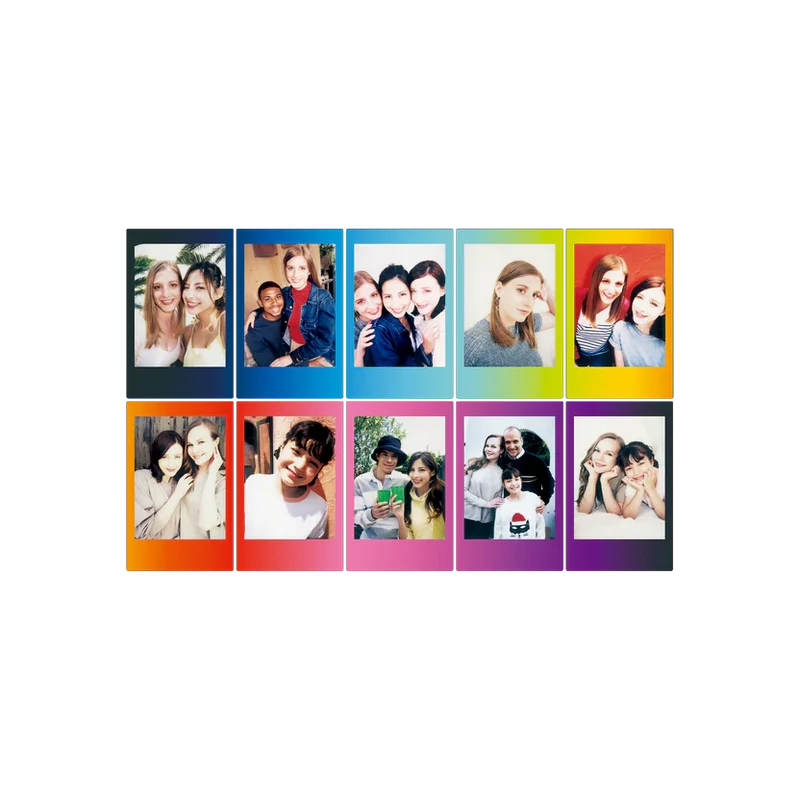 Fujifilm INSTAX mini Film instantané Rainbow
