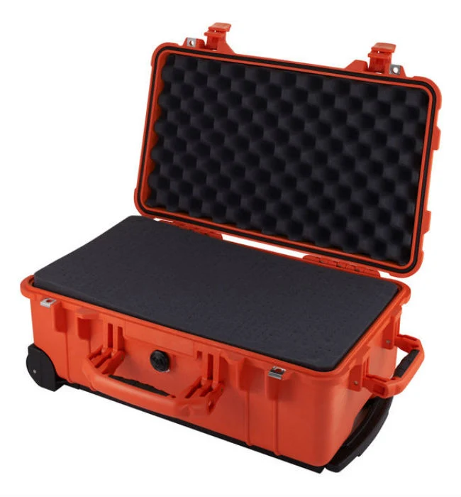 Peli™ 1510 Valise de Protection Bagage à Main Orange avec Mousse