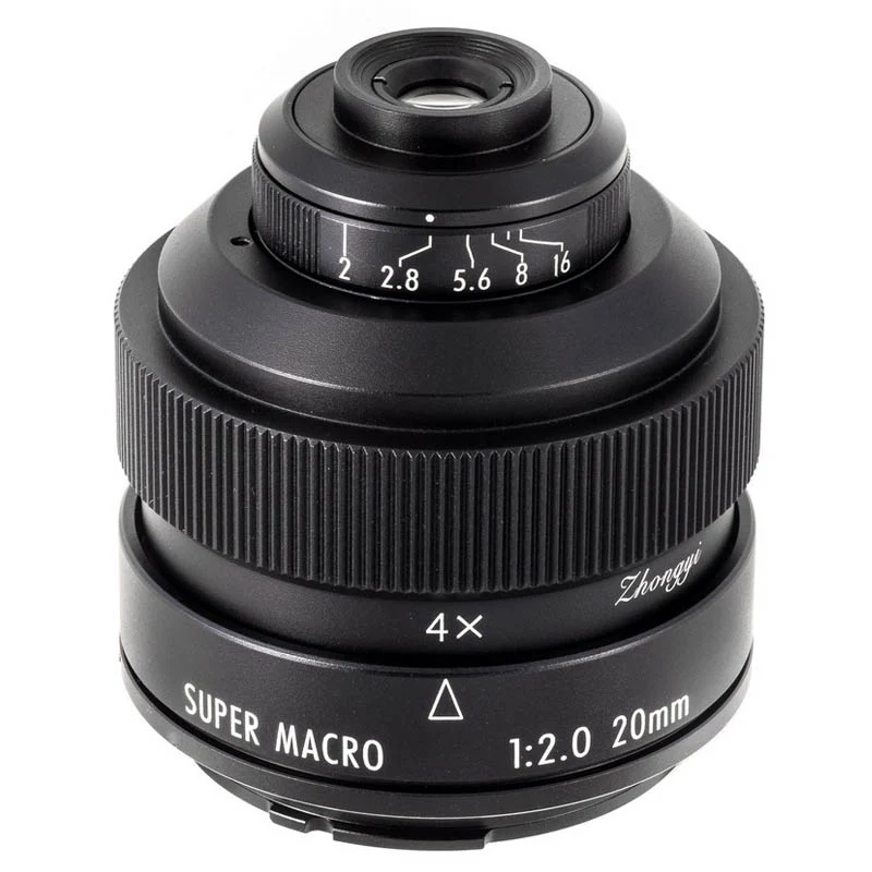 Zhongyi Mitakon 20mm f/2.0 4.5X Super Macro Sony E
