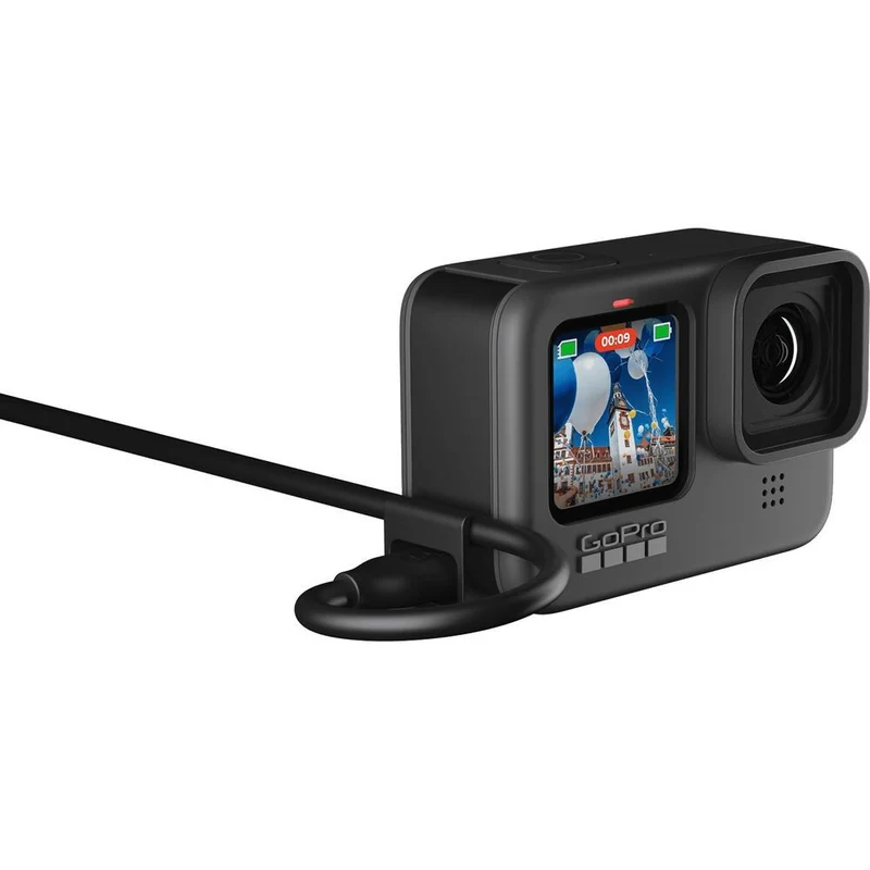 GoPro Porte Passe-Partout USB HERO10/9 Noir
