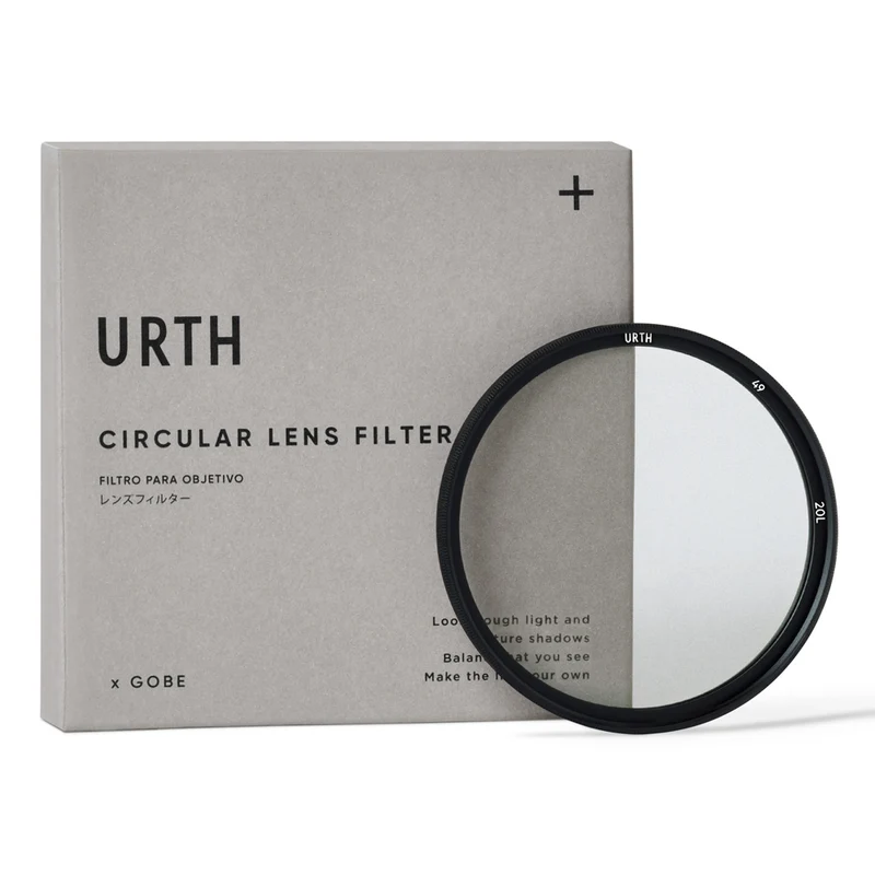 Urth 49mm Ethereal 1/4 Noir Mist Objectif Filtre (Plus+)