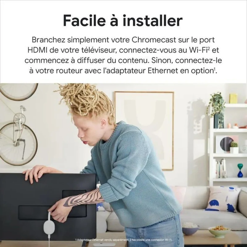 Google ChromeCast Vidéo (4è génération)
