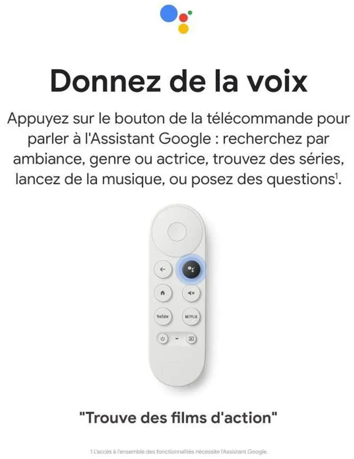 Google ChromeCast Vidéo (4è génération)