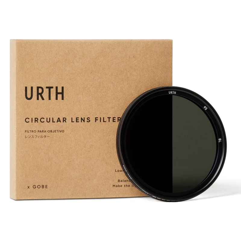 Urth 58mm ND2 400 (1 8.6 Stop) Filtre à lentille à densité variable