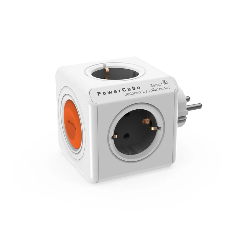 Allocacoc PowerCube Rallonge Interrupteur Blanc