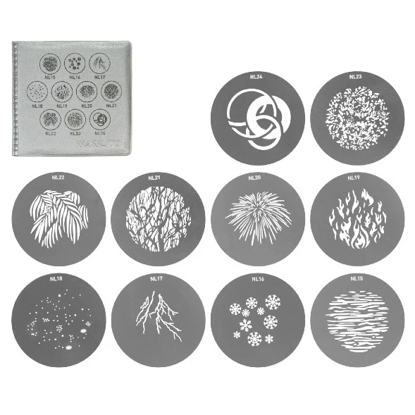 Nanlite FM-mount Accessoire de projection GOBO Set 2 (10pc)