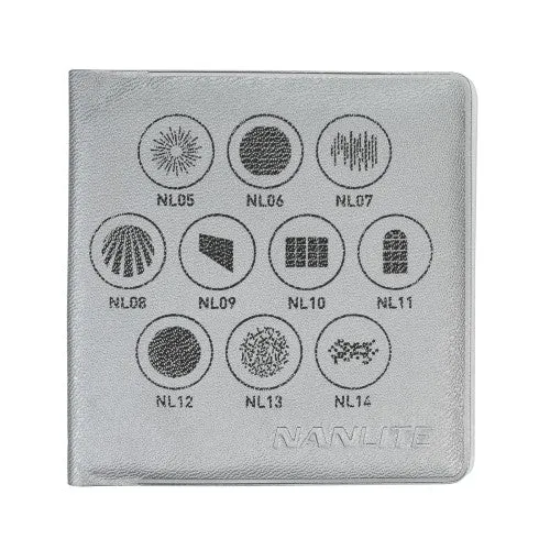 Nanlite FM-mount Fixation de projection GOBO Set 1 (10pc)