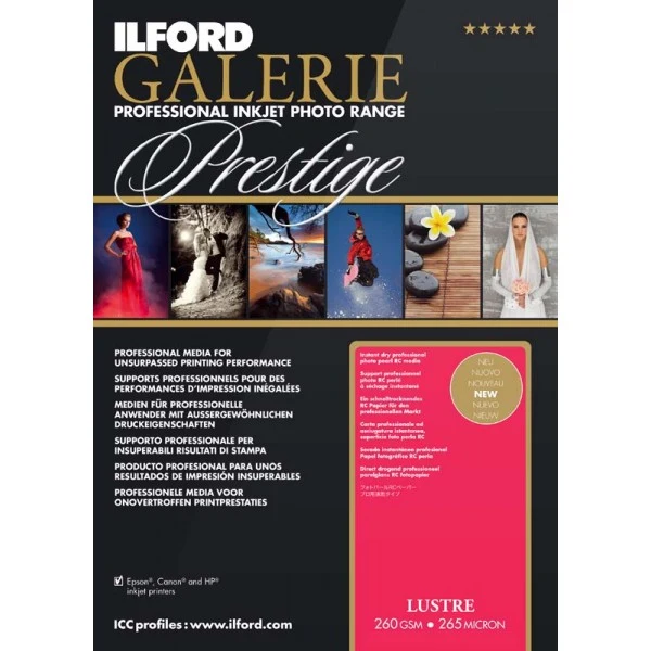 ILFORD Galerie Satiné Photo A4 25 feuilles