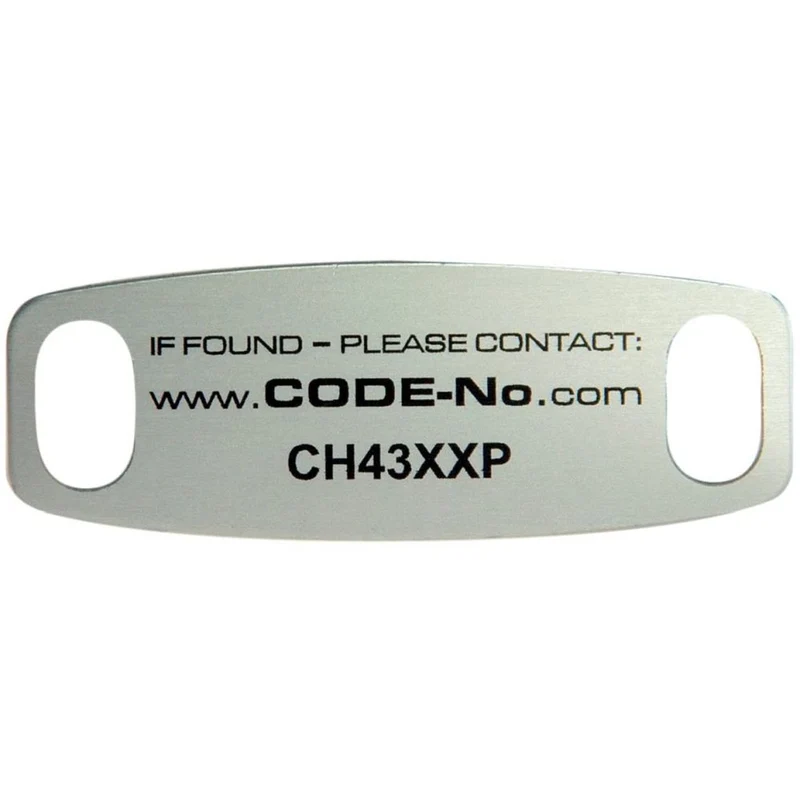 CODE-No.com Etiquette de la sangle de transport