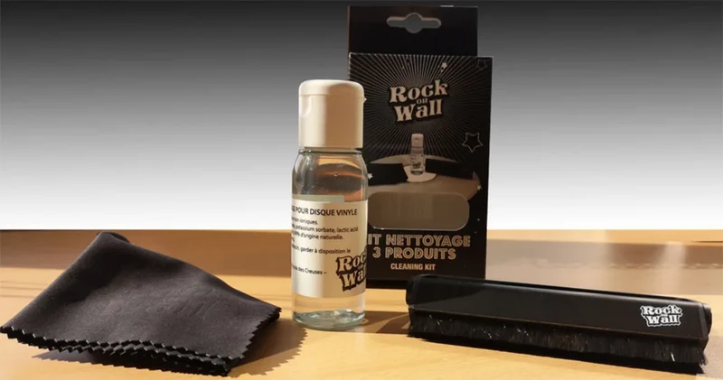 Rock on Wall Kit de nettoyage 3 produits Disque Vinyle