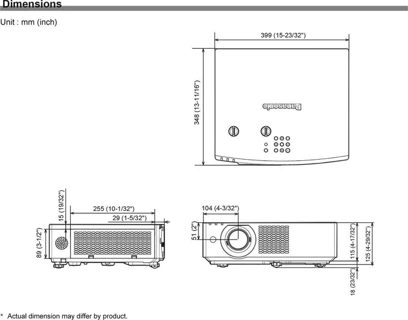 Panasonic PT-VMZ51E