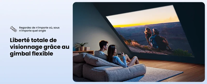 JMGO PicoPlay + Powerbank + Pied de sol + étui de tran