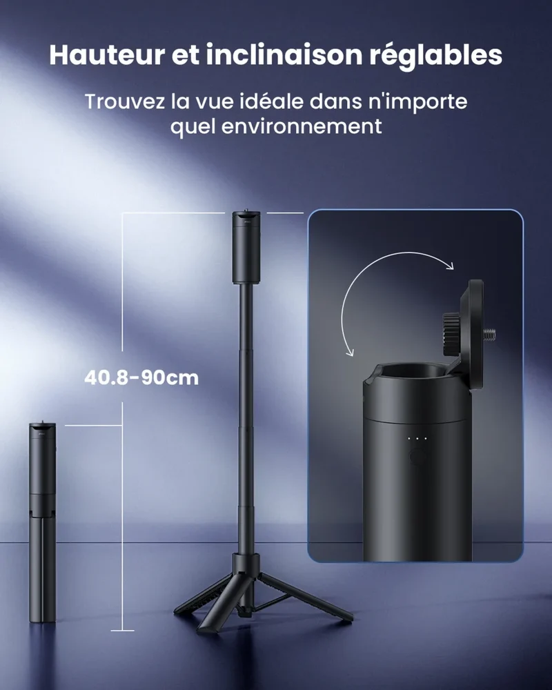 JMGO PicoPlay + Powerbank + Pied de sol + étui de tran