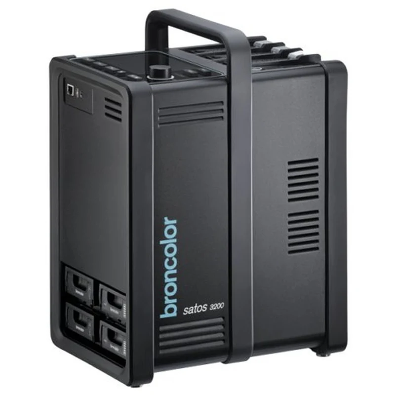 Broncolor Satos 3200 (2x2) 2x alimentation & 2x batterie