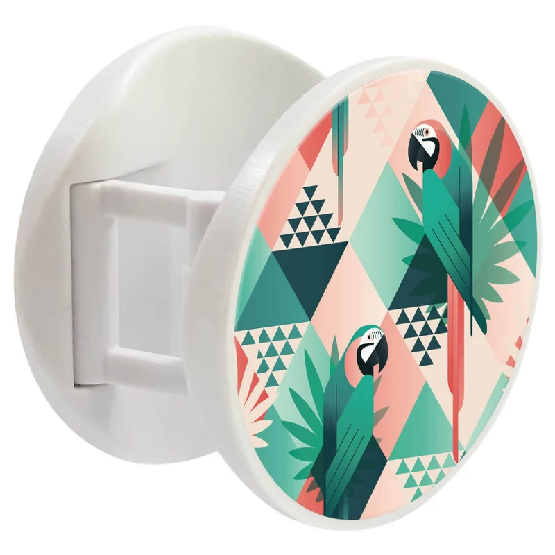 Grip imprimé | Design Perroquet géométrique