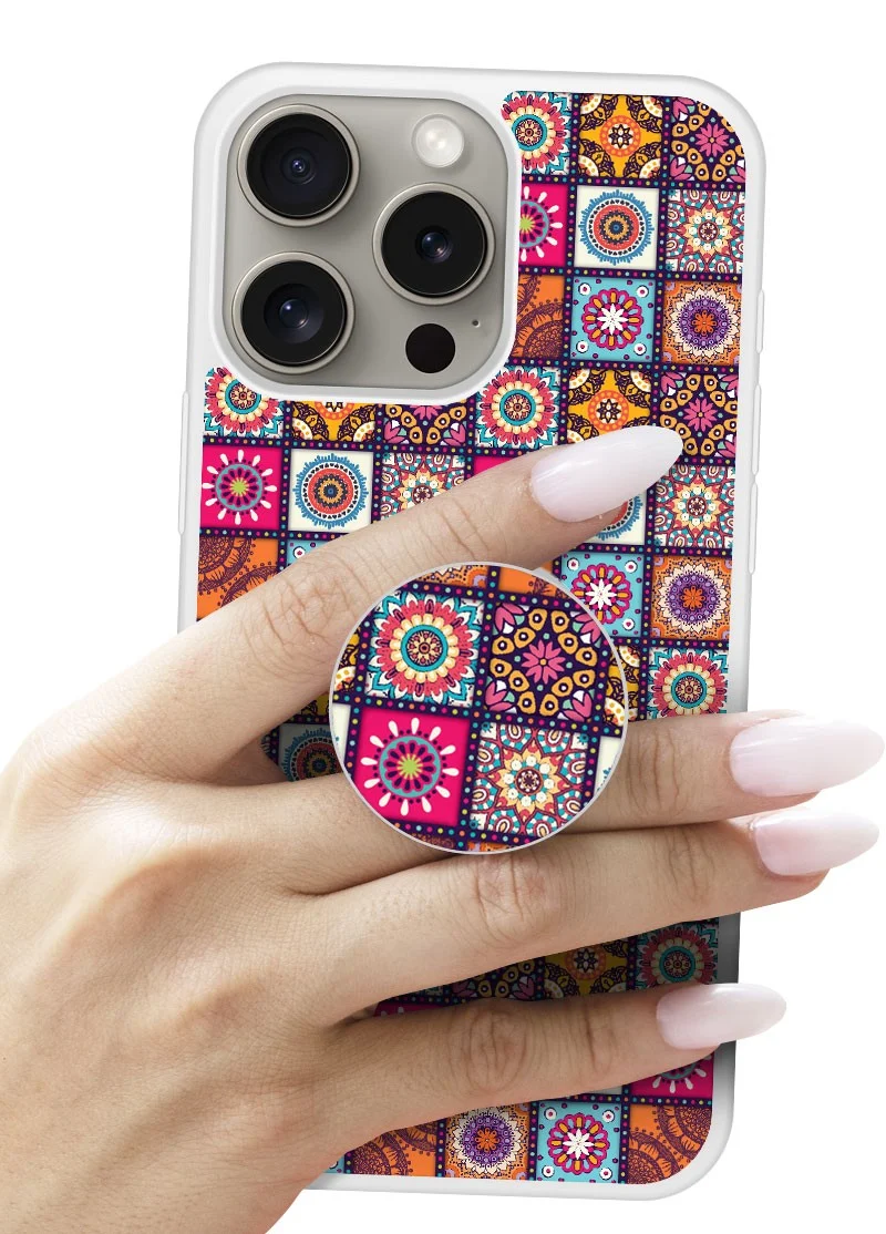 Grip imprimé | Design Patchwork Mandala