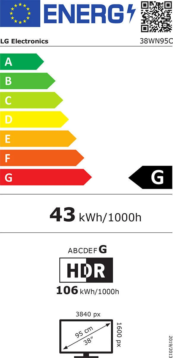 LG Electronics 38WN95C-B