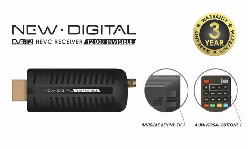 New Digital T2-007 INVISIBLE