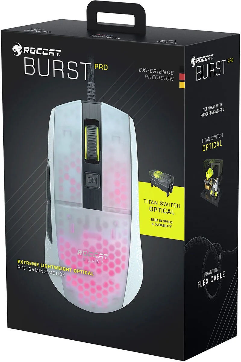 Roccat Burst Pro Blanc