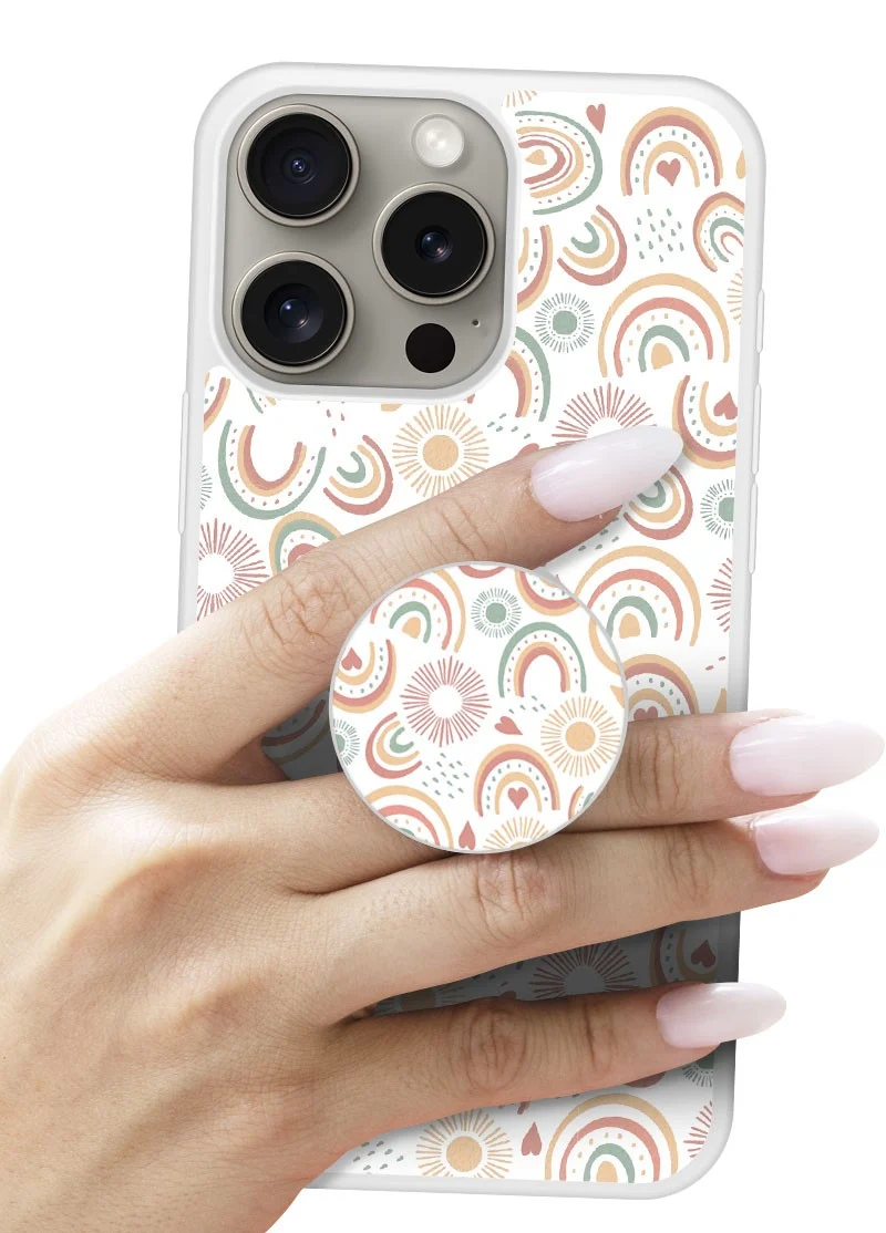 Grip imprimé | Design Pastel rainbow