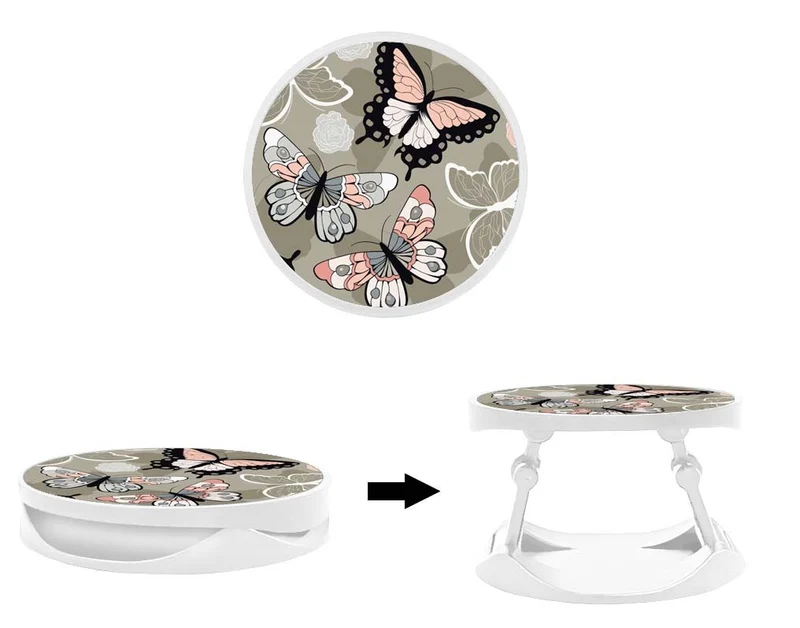 Grip imprimé | Design Papillons Vintage