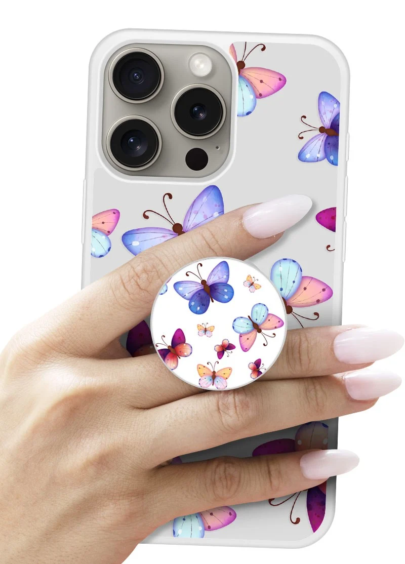 Grip imprimé | Design Papillons colorés