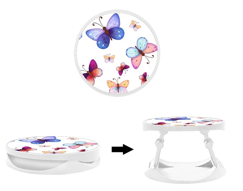 Grip imprimé | Design Papillons colorés