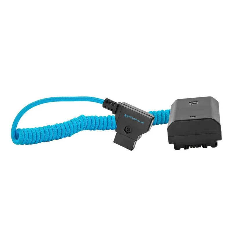 Kondor Blue D-Tap Câble vers Batterie Factice Sony a7SIII NP-FZ100