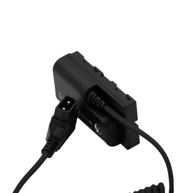 Kondor Blue D-Tap Câble vers Batterie Factice Sony Série L NPF (Noir)